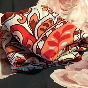 Bella Luxx ~ Red and Orange Pillow Shams~2~Cotton